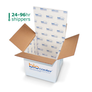 Biocooler Insulated Shipper Compostable Shipping Boxes - Nature-Pack