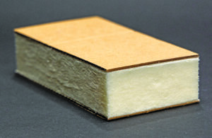 Fibrease cellulose foam panel - Nature Pack