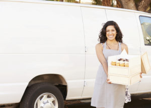 Food Delivery Van