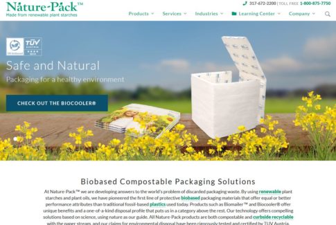 Nature-Pack™ Launches New Website for Compostable Packaging