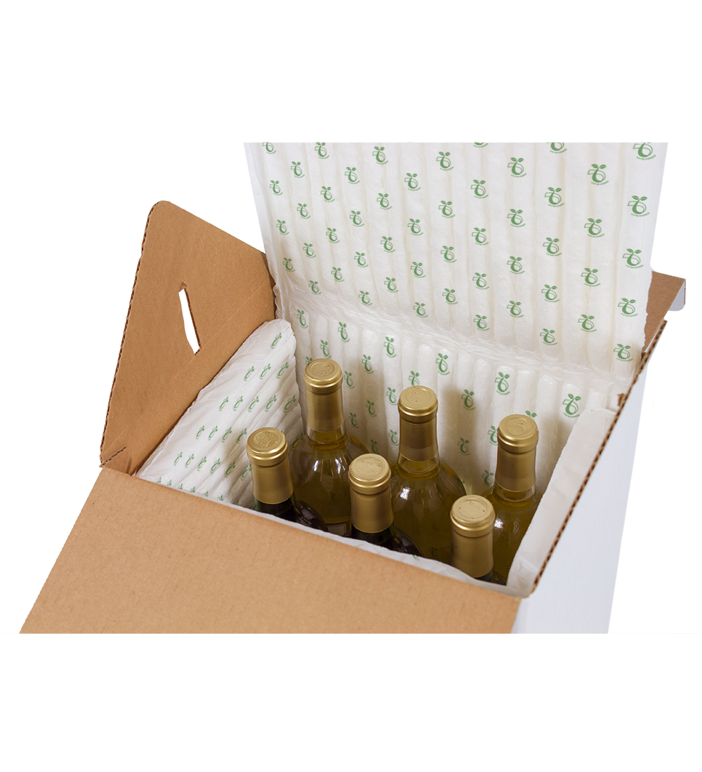 Wine & Beer Shipper 100 Compostable NaturePack™ Recyclable Packaging